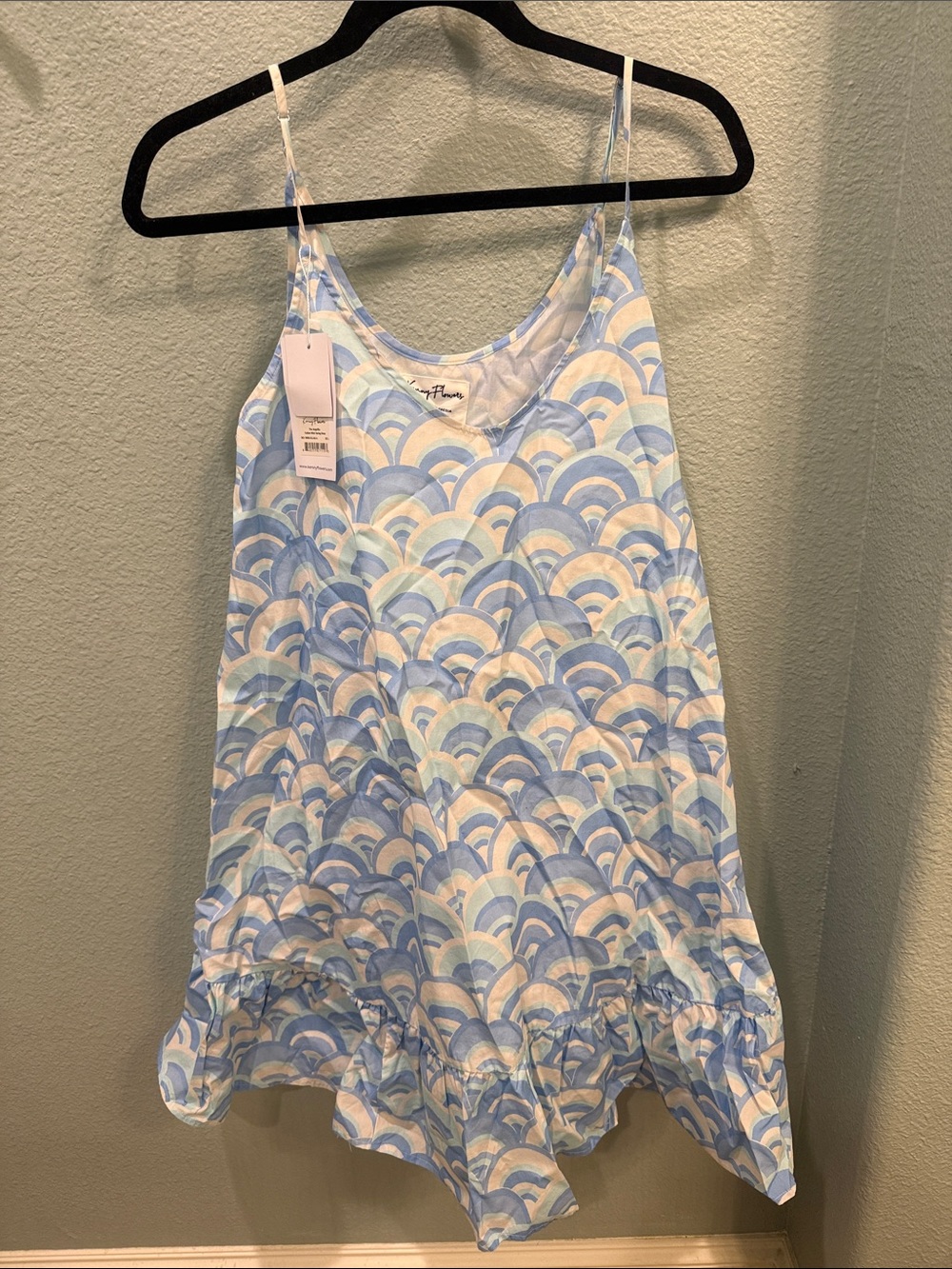 Kenny Flowers Anguilla Mini Swing Dress Large NWT